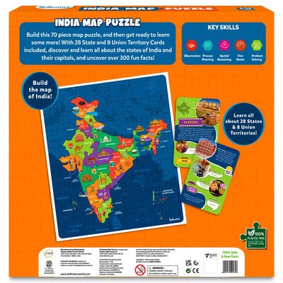 India Map Puzzle | Floor Puzzle & Game (ages 6-12)