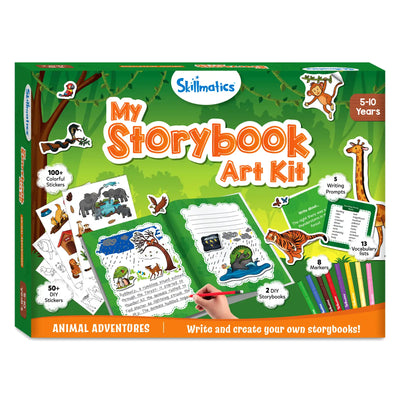 My Storybook Art Kit - Animal Adventures (ages 5-10)