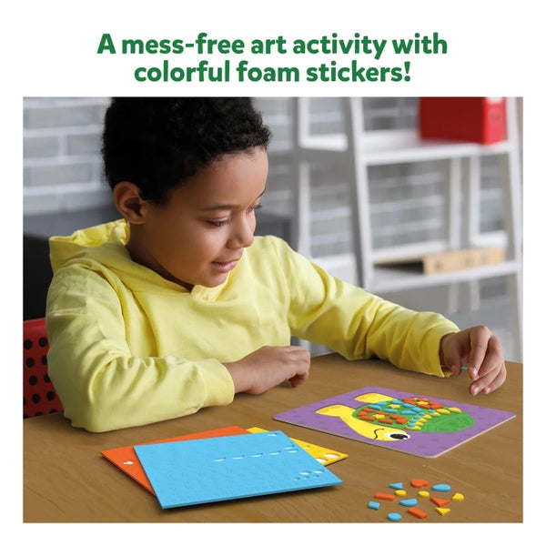 Fun with Foam: Amazing Animals | 3D Sticker Activity (ages 3-7)