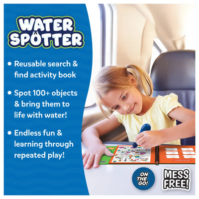 Water Spotter: Animals At Play | Reusable Search & Find Book (ages 4-8) - Learning & Education