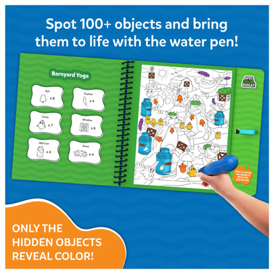 Water Spotter: Animals At Play | Reusable Search & Find Book (ages 4-8) - Learning & Education