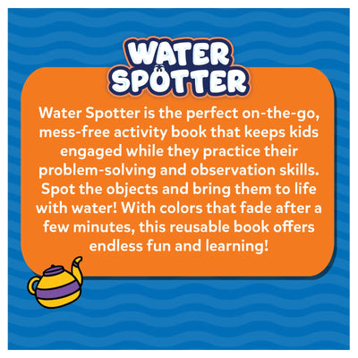 Water Spotter: Around The House | Reusable Search & Find Book (ages 4-8) - Learning & Education