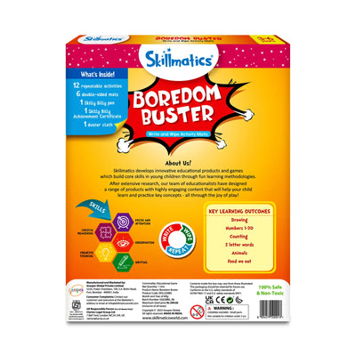 Boredom Buster | Reusable Activity Mats (ages 3-6)