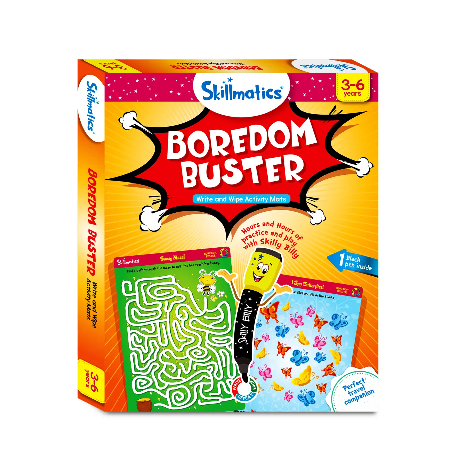 Boredom Buster | Reusable Activity Mats (ages 3-6)