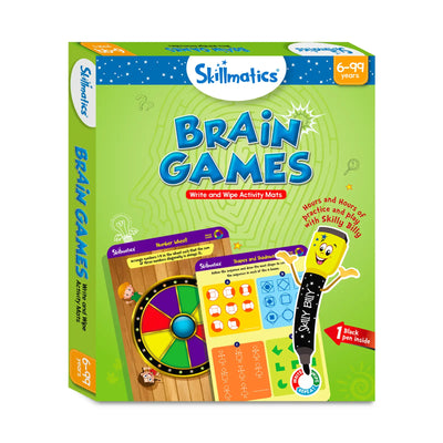 Brain Games | Reusable Activity Mats (ages 6+)