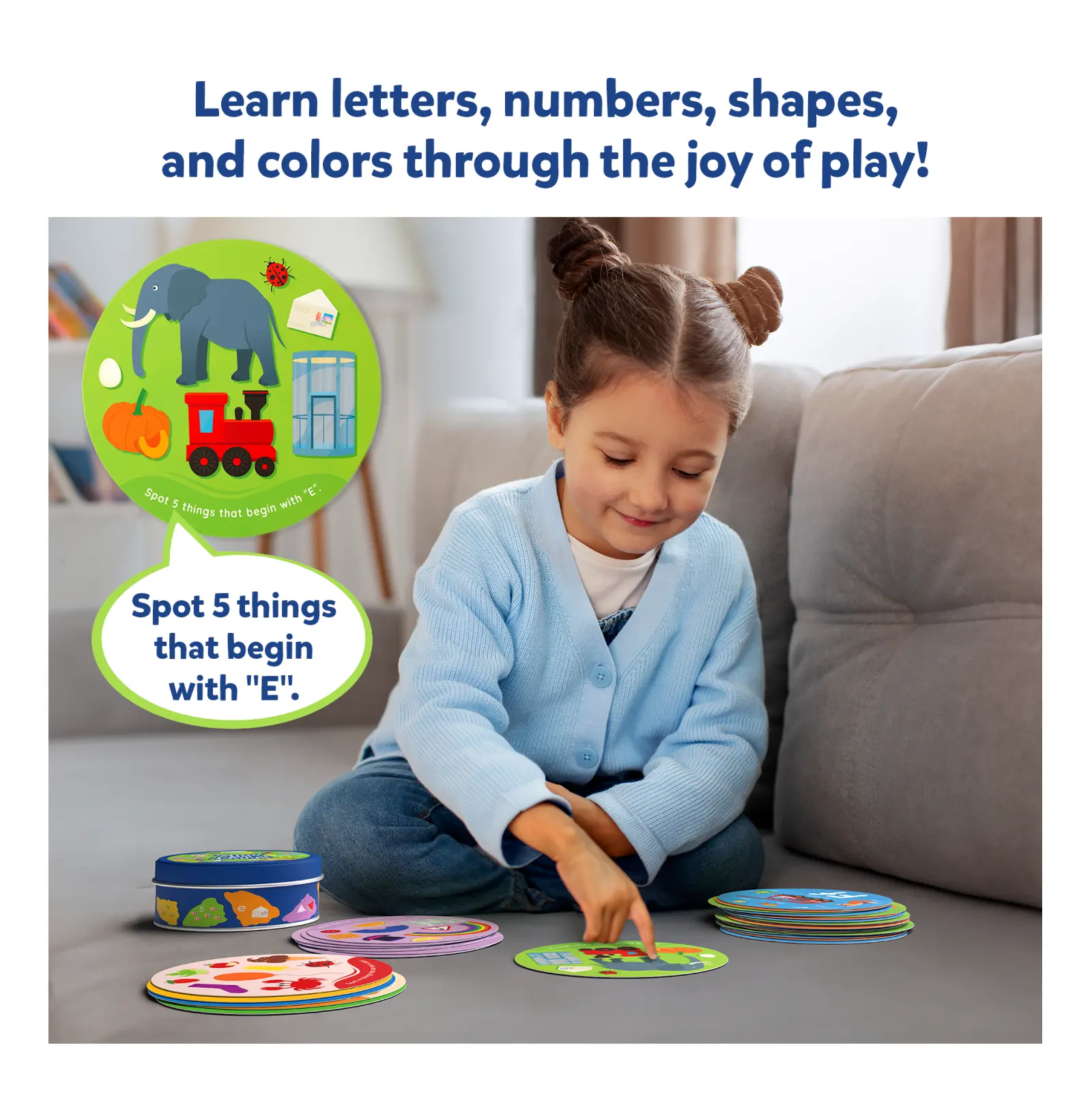Playful Discovery Combo: Engaging Flash Cards for Toddlers (ages 2-5)