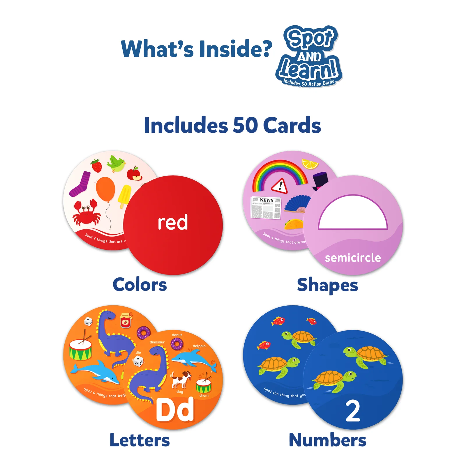 Playful Discovery Combo: Engaging Flash Cards for Toddlers (ages 2-5)