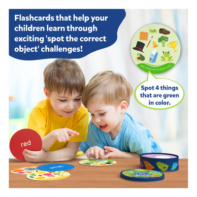 Playful Discovery Combo: Engaging Flash Cards for Toddlers (ages 2-5)