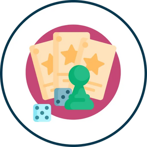 Board games and card games for kids learning