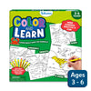 Color and Learn: Animals | Colouring Book (ages 3-6) - Learning & Education