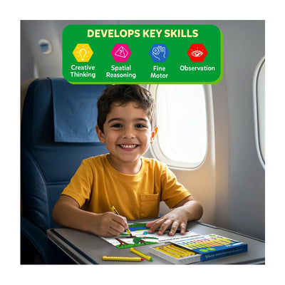 Color and Learn: Animals | Colouring Book (ages 3-6) - Learning & Education