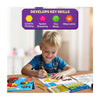 Color and Learn: Letters Numbers Phonics and Shapes | Colouring Book (ages 3-6) - Learning & Education