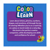 Color and Learn: Letters Numbers Phonics and Shapes | Colouring Book (ages 3-6) - Learning & Education