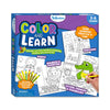 Color and Learn: Letters Numbers Phonics and Shapes | Colouring Book (ages 3-6) - Learning & Education