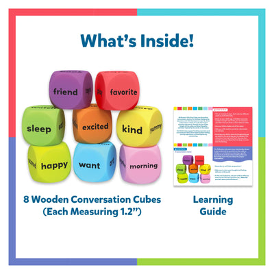 Chit Chat Cubes | Conversation Starter Game (ages 4+)