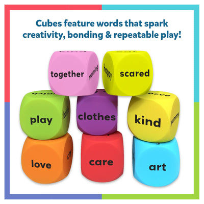 Chit Chat Cubes | Conversation Starter Game (ages 4+)