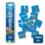Connectors Shark Attack | Domino & Tile Game (ages 6+)