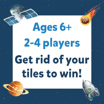 Connectors Mission Space | Domino & Tile Game (ages 6+)