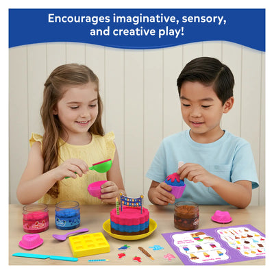 Sandeezy: Delicious Desserts | Sensory Toy & Pretend Play Set (ages 3-7)