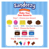 Sandeezy: Delicious Desserts | Sensory Toy & Pretend Play Set (ages 3-7)