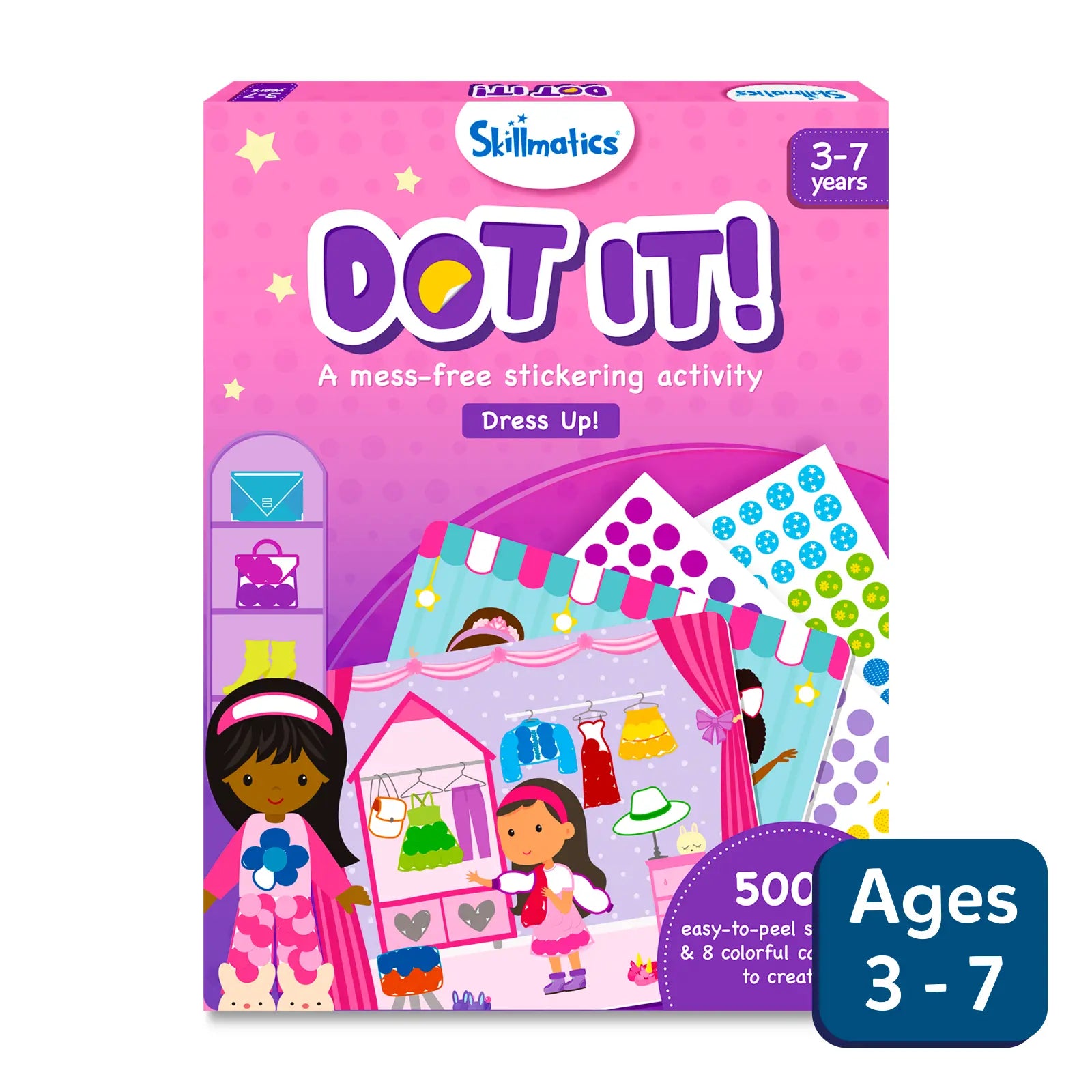 Dot it! - Dress up | No mess sticker art (ages 3-7)