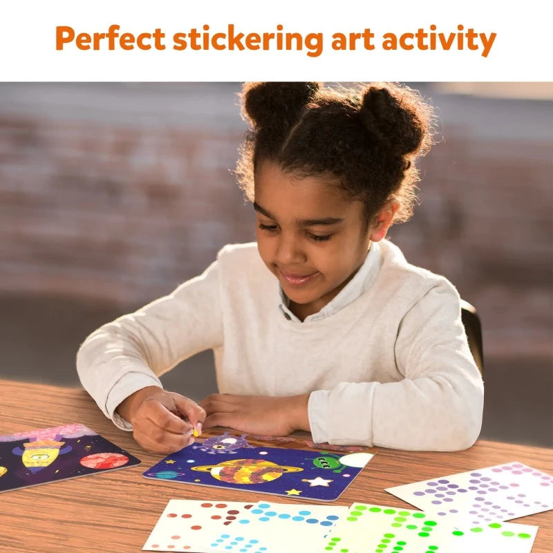 Dot it! - Outer Space | No mess sticker art (ages 3-7)