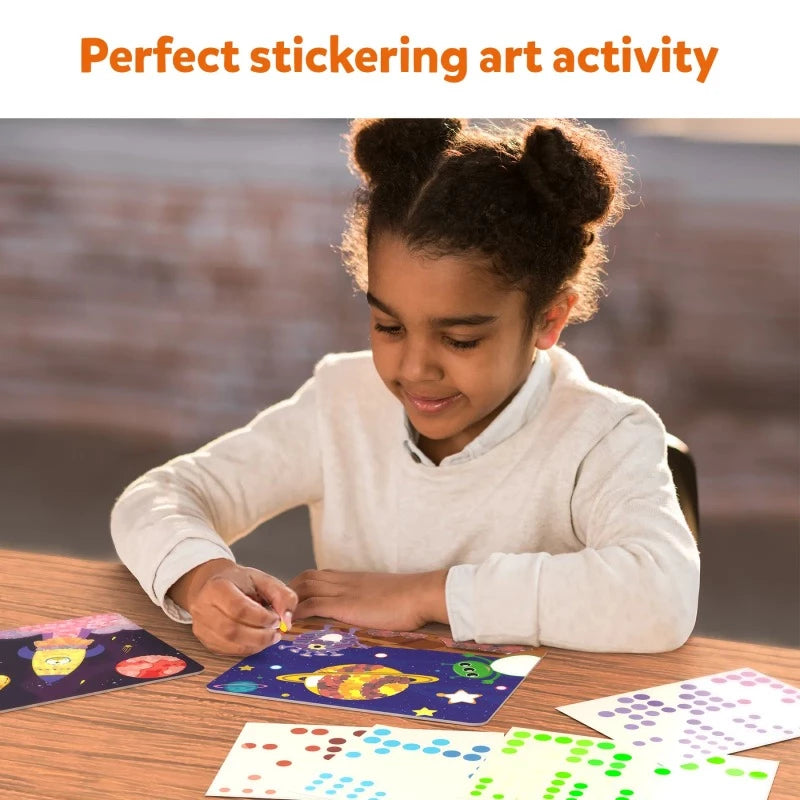Buy Dot It! Outer Space Sticker Art Kit For 3-7 Year Old Kids – Skillmatics