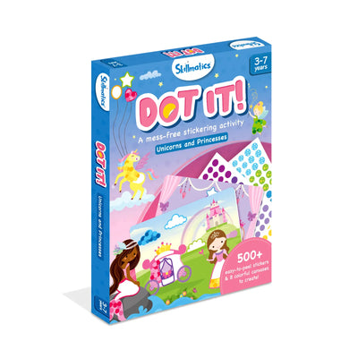 Dot it! - Unicorns & Princesses | No mess sticker art (ages 3-7)
