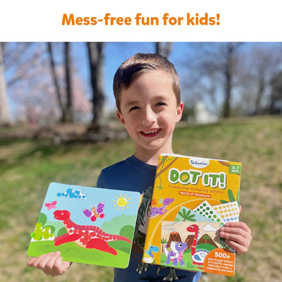 Dot it! - World of Dinosaurs | No mess sticker art (ages 3-7)