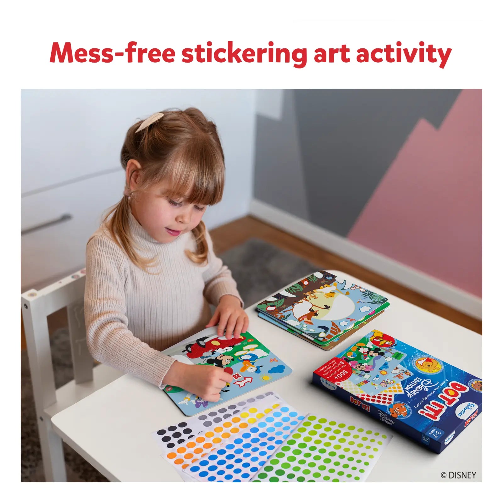 Dot it! - Disney Edition | No mess sticker art (ages 3-7)