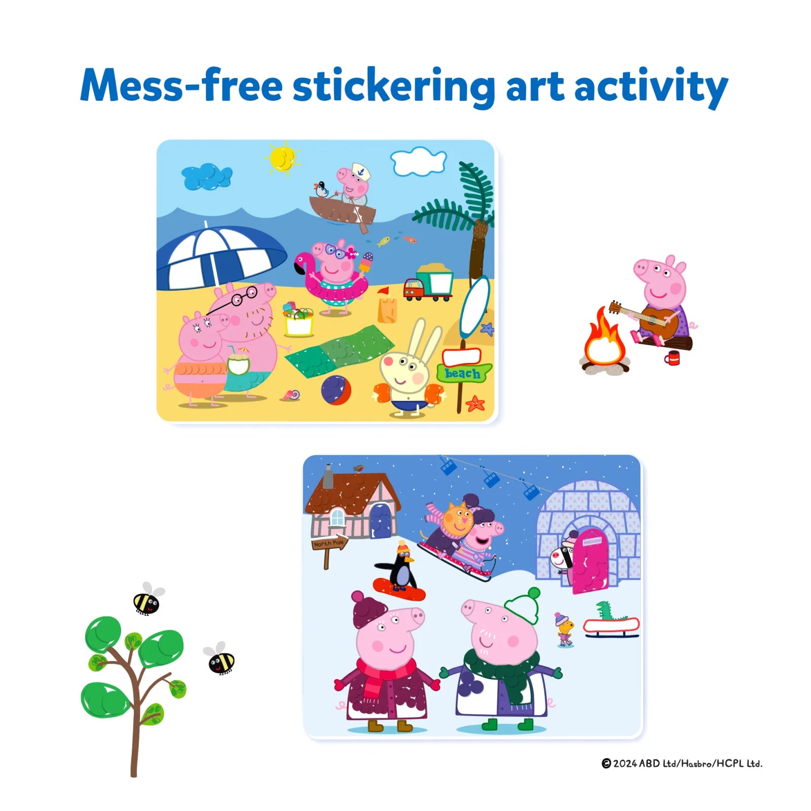 Dot it! - Peppa Pig | No Mess Sticker Art (ages 3-7)