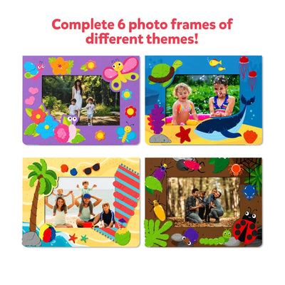 Dot it! - Photo Frames | No Mess Sticker Art (ages 3-7)
