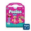 Reusable Sticker Dress-Up Activity Book for Kids Ages 3-7 from Peelies Dress Up series