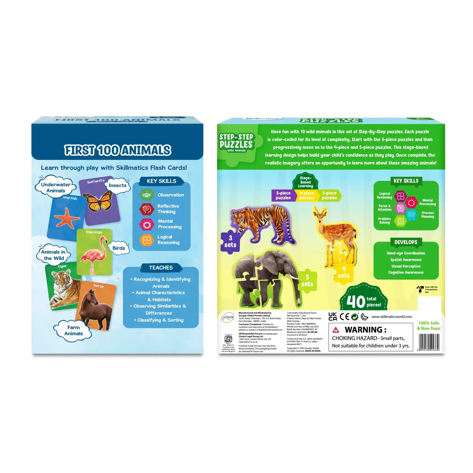 Early Learner Animal Combo (ages 1-5)