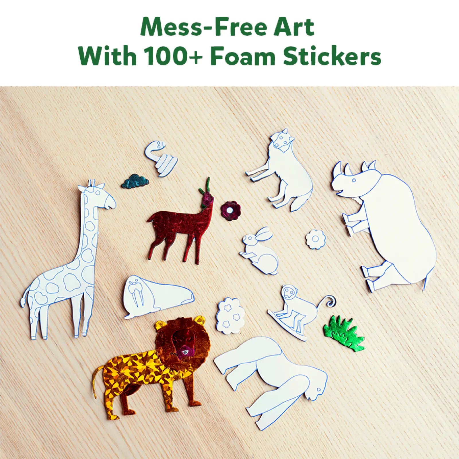 Foil Fun: Space Safari Combo | No Mess Art Kit (ages 4-9)