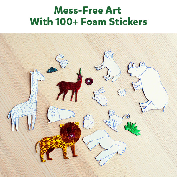 Foil Fun: Space Safari Combo | No Mess Art Kit (ages 4-9)
