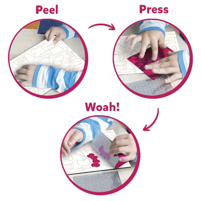 Crafting kit for glittery designs on outlines from Stick & Create Magical Wonderland Bundle