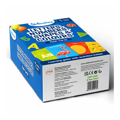Flash Cards for toddlers: Letters, Numbers, Shapes & Colors (ages 1-4)