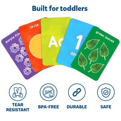 Flash Cards for toddlers: Letters, Numbers, Shapes & Colors (ages 1-4)