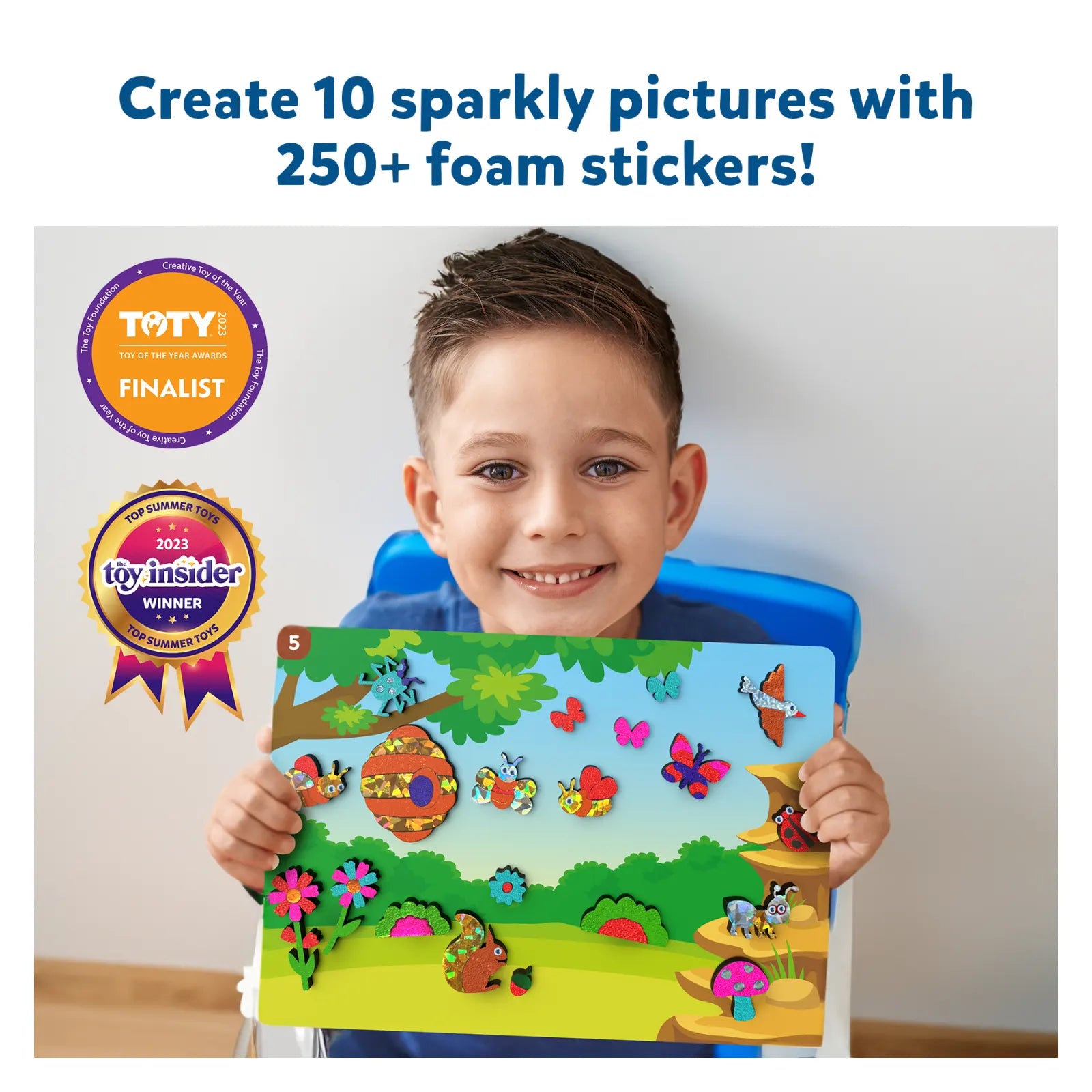 Buy Bugs & Butterflies Foil Fun Art Kit Online Skillmatics