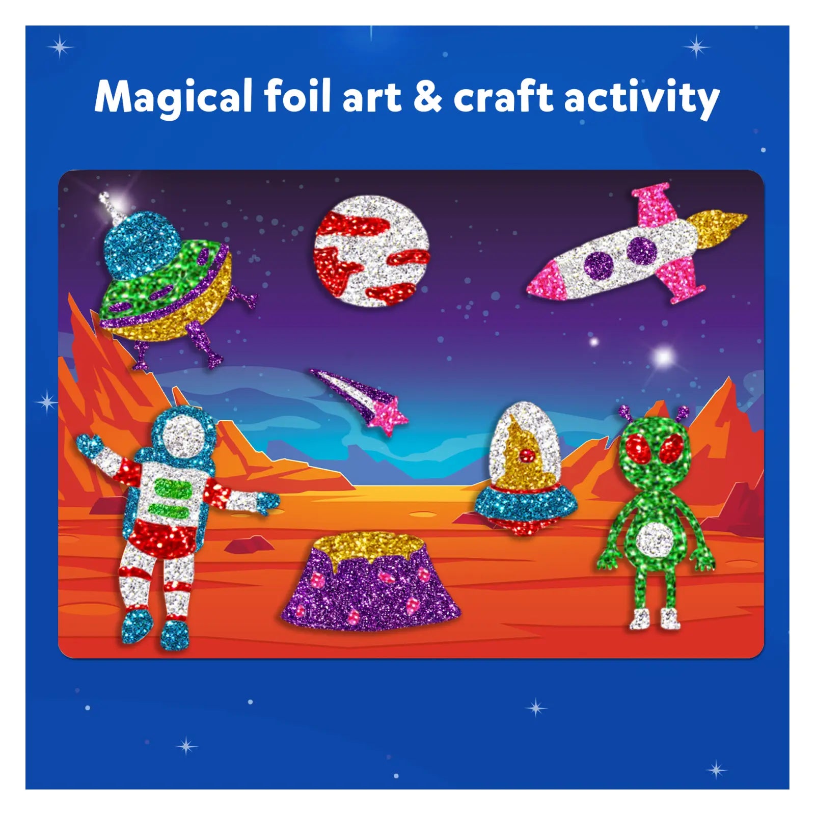 Skillmatics Foil Fun: Unicorns & Princesses No Mess Art Kit