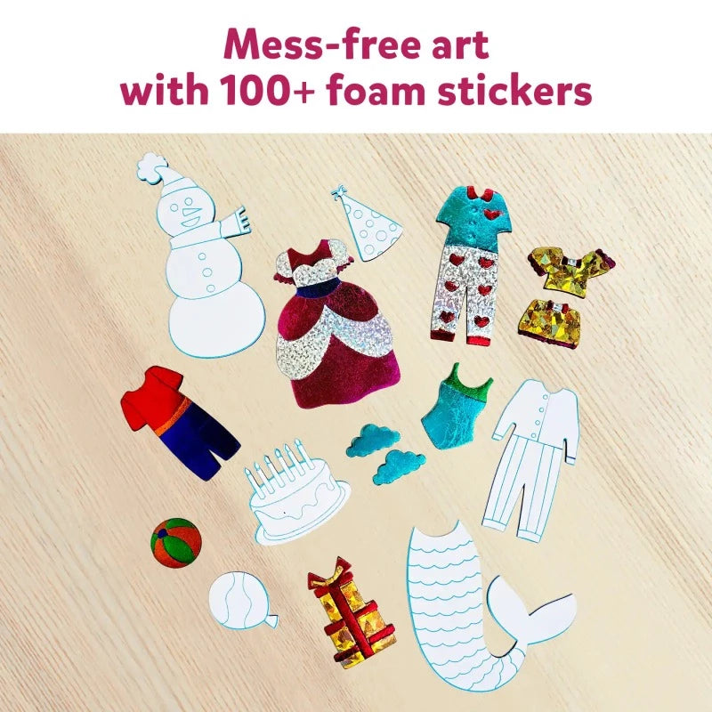 Foil Fun: Dress Up | No Mess Art Kit (ages 4-9)