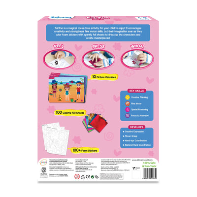 Foil Fun: Dress Up | No Mess Art Kit (ages 4-9)