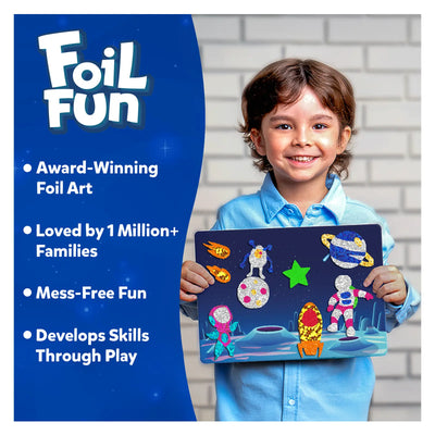 Foil Fun: Up in space | No Mess Art Kit (ages 4-9)