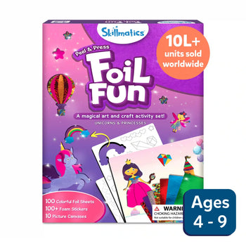 Foil Fun: Unicorns & Princesses | No Mess Art Kit (ages 4-9)