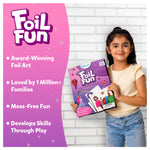 Foil Fun: Unicorns & Princesses | No Mess Art Kit (ages 4-9)