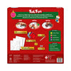 Craft kit for creating festive Christmas ornaments with foil for kids aged 4 and up