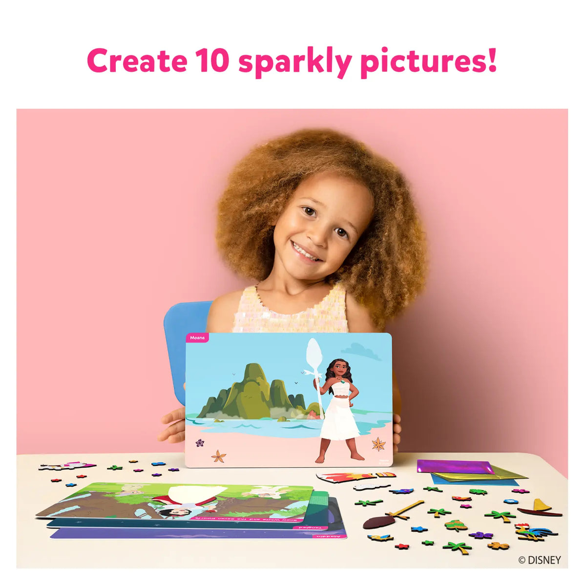 Disney Princesses Art Kit | No Mess Foil Craft Art Kit (ages 4-9 old)