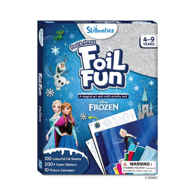 Skillmatics Peel & Press Foil Fun Disney Frozen art and craft activity set for kids