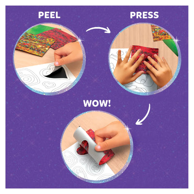 Foil Fun: Girl Power | No Mess Magnetic Art Kit (Ages 7-13)